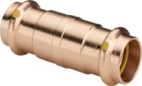 Schiebemuffe PROFIPRESS-G 2615.5 42mm aus Rotguss, 394219, für Gas
