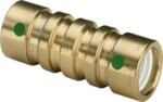 Viega Muffe mit SC Geopress 9615TW in 63mm Rotguss