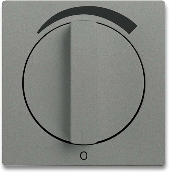 Busch-Jaeger Busch-Jaeger Drehknopf Stufen grau 1740 DR/03-803 metallic