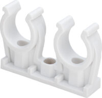 Clips 18mm, 100100 aus Kunststoff, doppelt Mod.94826C2