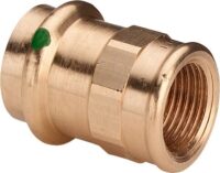 Viega Übergangsstück mit SC Sanpress 2212 in 14mm x Rp1/2 Siliziumbronze