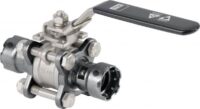 Viega Kugelhahn mit SC Easytop 4275.8 in 1 Zoll Stahl unlegiert