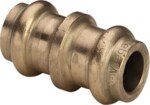 Muffe PROFIPRESS 9777.9 aus Rotguss, Nr.335946, für Heizung