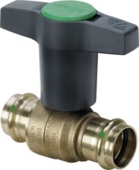 Viega Kugelhahn mit SC Easytop 2275 in 35mm Siliziumbronze