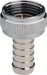 Schlauchverschraubung 1"x11/4" flachdichtend, verchromt