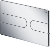Viega WC Ausstellungsplatte VfS 23 8613.19 aus Kunststoff in schwarz matt