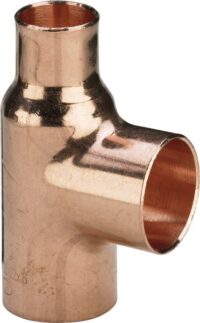 Bild vom Produkt: Kupfer-T-Stueck 95130 22x15x22mm, p.Stueck