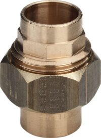 Rotguss Verschraubung 94340 22mm, pro Stück