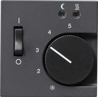 Gira Gira Drehknopf Raumtemp anthrazit matt System 55 149428 diverse Symbole