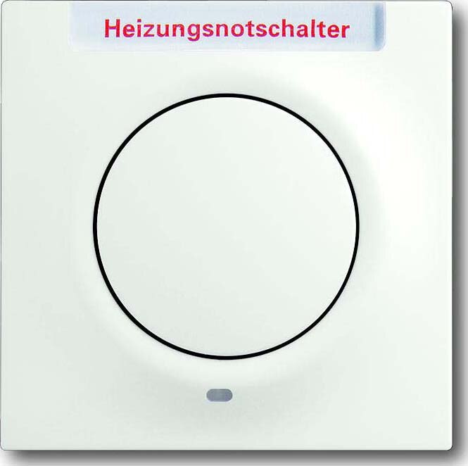 Busch-Jaeger Busch-Jaeger Zentralplatte Schalter matt impuls 1789 H-774-101 studioweiß BSF