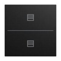 Busch-Jaeger Tastwippe KNX free@home schwarz LFJT/A.2.55.11-915 matt Kunststoff Thermopl