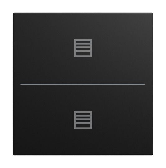 Busch-Jaeger Busch-Jaeger Tastwippe KNX free@home schwarz LFJT/A.2.55.11-915 matt Kunststoff Thermopl