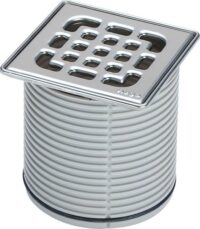 Aufsatz VIEGA 4934.2, 555191 100x100mm, mit Edelstahlrahmen