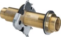 Rotguss-Wanddurchfuehrung VIEGA 2132.91, 1/2x3/4x120, variabel, 490454