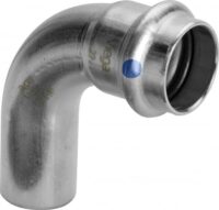 Viega Bogen 90 Grad mit SC Sanpress Inox 2316.1LF in LABS-frei in 15mm