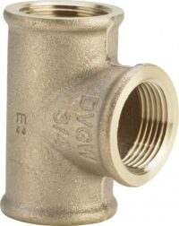 Viega T-Stück 3130 in Rp3/4 x Rp1/2 x Rp1/2 Rotguss