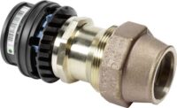 Viega Übergangskupplung SC Geopress K 9713.4TW in 40mm x 40mm Kunststoff