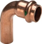 Bogen PROFIPRESS 2416.1 12mm 90G IxA, 291648, aus Kupfer, für Wasser