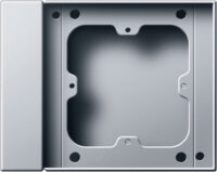 GIRA Gehäuse AP 1f Metall alu AP-Geh Profil 55 1248651 IP21