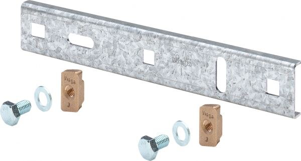 Grundplatte PROFIPRESS G 2624.1, 473723 290x45mm aus Stahl, verzinkt, für Gas