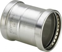 Viega Schiebemuffe mit SC Sanpress Inox 2315.5LF in LABS-frei in 108,0mm