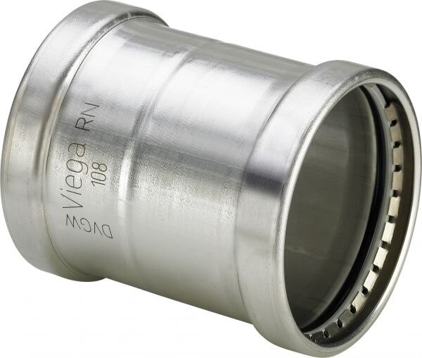 Viega Schiebemuffe mit SC Sanpress Inox 2315.5LF in LABS-frei in 108,0mm