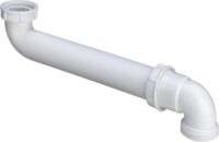 Ablaufbogen VIEGA 7860.71-880 105785, 11/2"x11/2"x90-230, Kunststoff