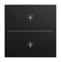 Busch-Jaeger Tastwippe KNX free@home schwarz LFBT/A.2.55.11-915 matt Kunststoff Thermopl