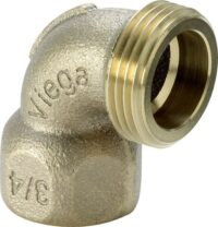 Viega Winkel 2255-713 in G3/4 x Rp1 Rotguss
