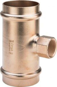 Viega T-Stück Seapress 0317.5 in 54mm x 3/4NPT x 54mm CuNiFe