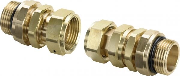 WZ-Verschraubung EASYTOP 689773 11/4 Qn 6, Modell 2230.71, aus Rotguss