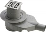 Badablauf ADVANTIX TOP 669195, 4914.10 DN 50 Aufsatz 100x100mm Rahmen aus Kst.