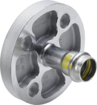 Viega Flanschübergang Sanpress Inox G 0259 in 42mm x DN40 Edelstahl