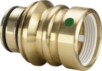 Viega Anschlussstück mit SC Geopress 9693TW in 63mm Rotguss