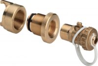 Bild vom Produkt: Abdrueck-Stopfen SANPRESS 2269, 187798 m.KFE-Hahn, 54mm aus Messing