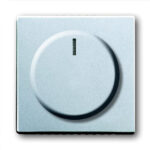 Busch-Jaeger Drehknopf Symbol Dimmer alu 6540-83-102-510 matt