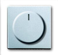 Busch-Jaeger Drehknopf Symbol Dimmer alu 6540-83-102-510 matt