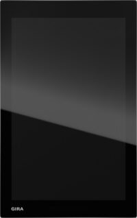 Gira Bedienelement KNX Glas schwarz Unterputz 206605 mit Display Status-LED
