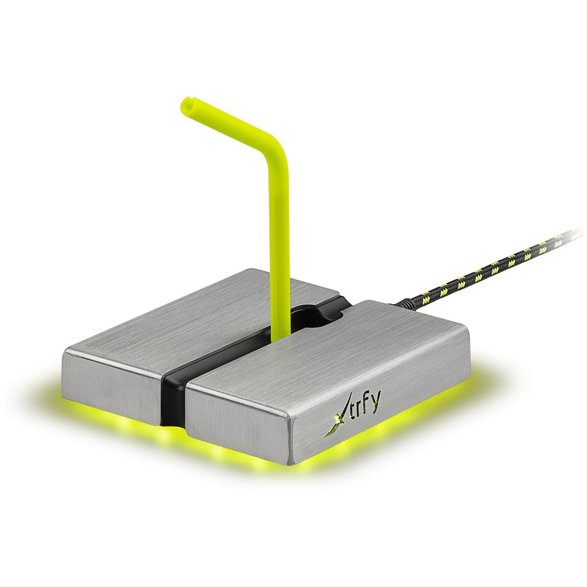 Cherry CHERRY Xtrfy Mouse Bungee B4 mit LED 4-port USB Hub