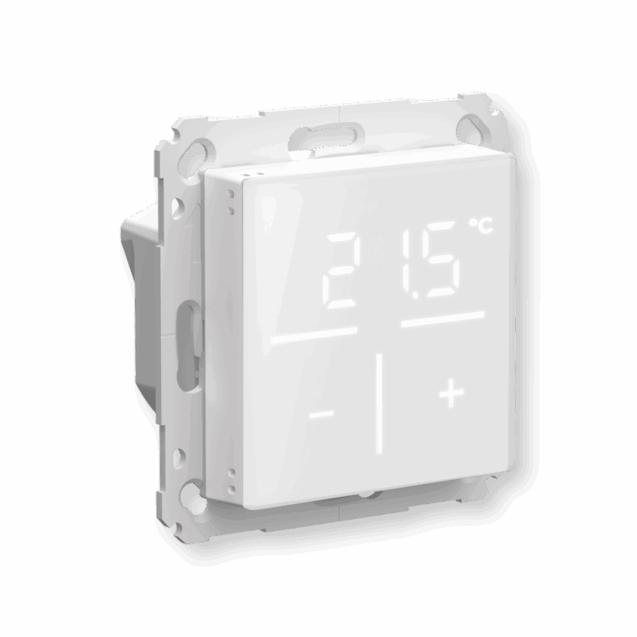 Homematic IP Glas-Wandthermostat mit CO2-Sensor, schwarz HmIP-WGTC-A – Produktbild 2 (Hersteller)