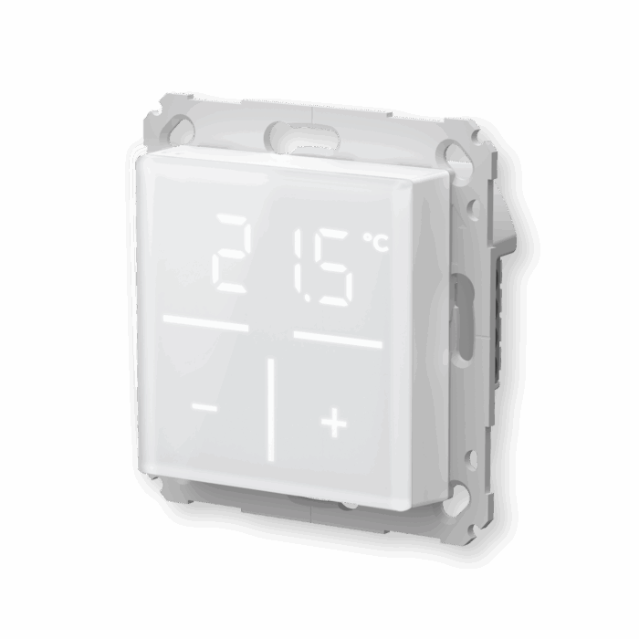 Homematic IP Glas-Wandthermostat schwarz HmIP-WGT-A – Produktbild 3 (Hersteller)