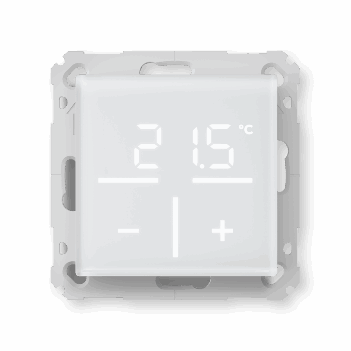 Homematic IP Glas-Wandthermostat schwarz HmIP-WGT-A – Produktbild 1 (Hersteller)
