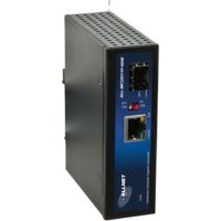 Z ALLNET Medienkonverter Industrial PoE (15,4W/30W/60W) auf 1000BASE-SX/-LX Single-/ Multimode SFP Mini-GBIC Anschluss / D...