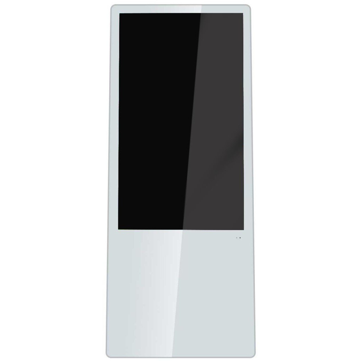 Allnet Allnet Standdisplay 43 Zoll Aufsteller mit Laufrollen. 700 Nits. HDMI. Farbe weiß