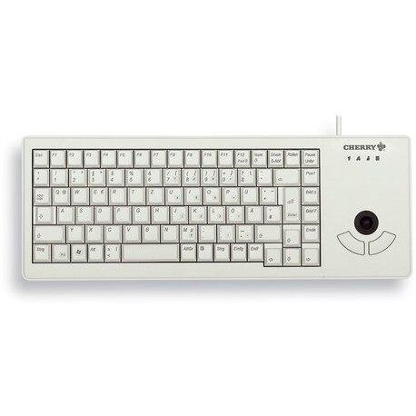 Cherry CHERRY G84-5400 Corded EU-Layout hellgrau TRACKBALL USB