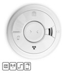 EI ELECTRONICS Kohlenmonoxidmelder 85dB Ei3018 mit Sockel autark vernetzb Kabel