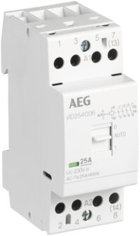 AEG/ABB Installationsschütz 24A 230V/UC 400-440V/UC VID254006