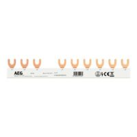 AEG Phasenschiene 3ph 18mm 174,4mm 10qmm BAE-G 3/10/10 FI 125A Gabel isol