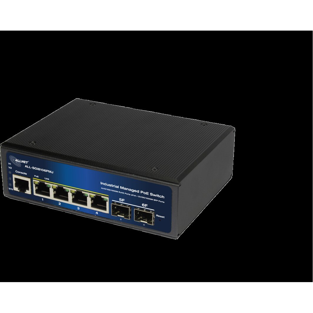 Allnet 4+2P ALLNET ALL-SGI8106PMJ POE M industrial