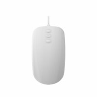 Cherry Mouse AK-PMH3 Medical 3-Button Scroll corded sealed white IP68 kabelgebunden. 3-Button-Scroll-Steuerung. IP68
